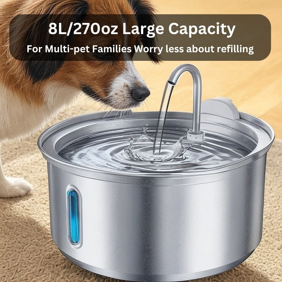 Furralé Vet-Approved Hydration Fountain for Dogs